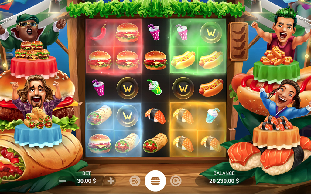 5 รีวิวเกมส์สล็อต Food Feast